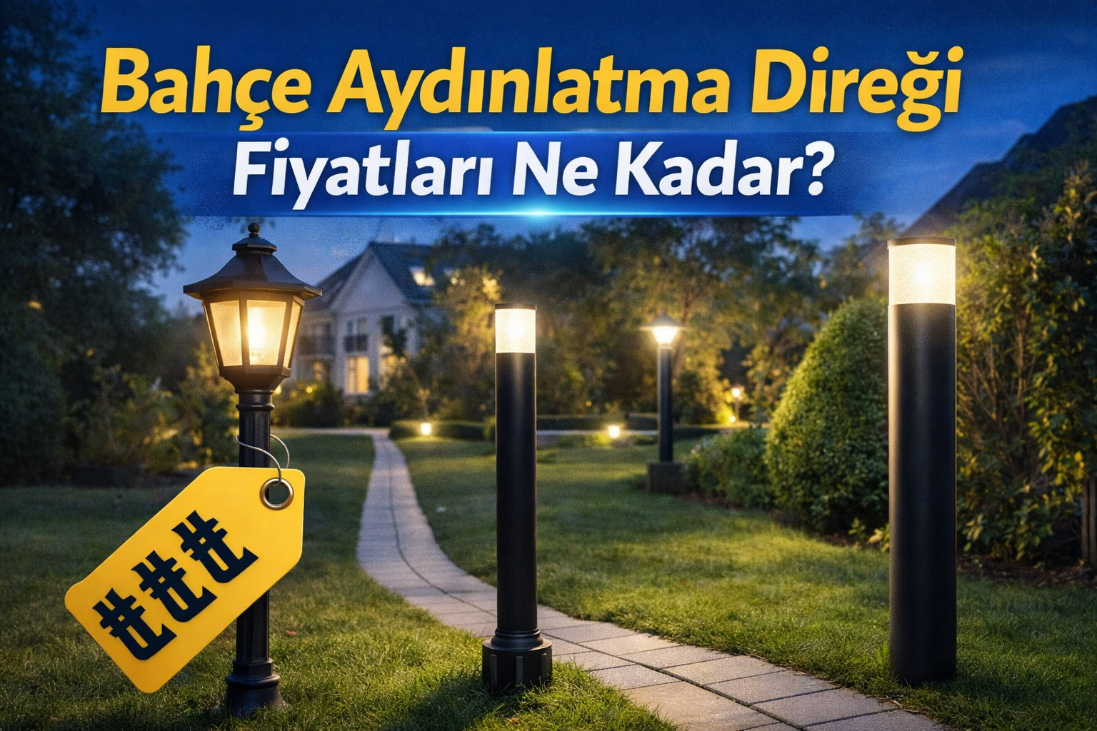 Bahçe Aydınlatma Direği Fiyatları Neye Göre Değişir?