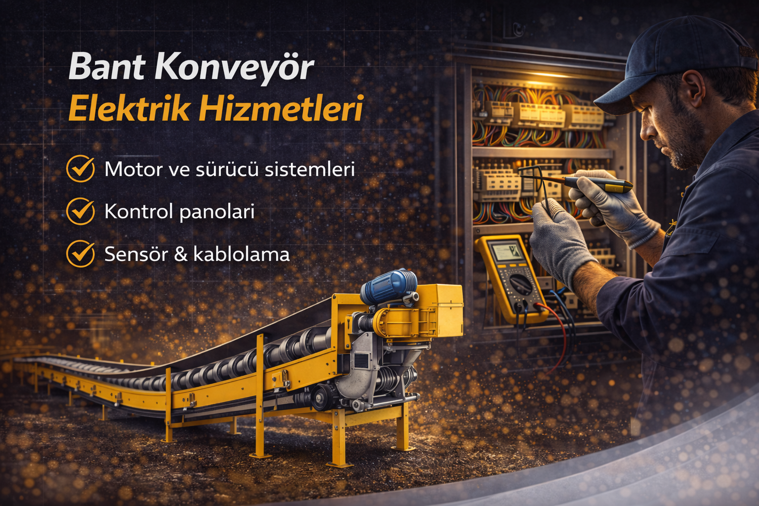 Bant Konveyör Elektrik Hizmetleri