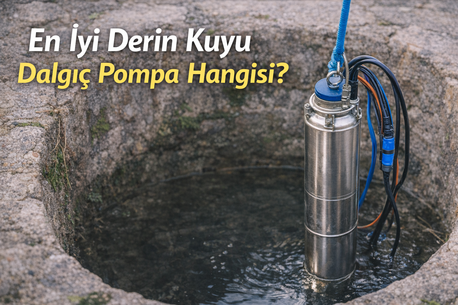 En İyi Derin Kuyu Dalgıç Pompa Hangisi?