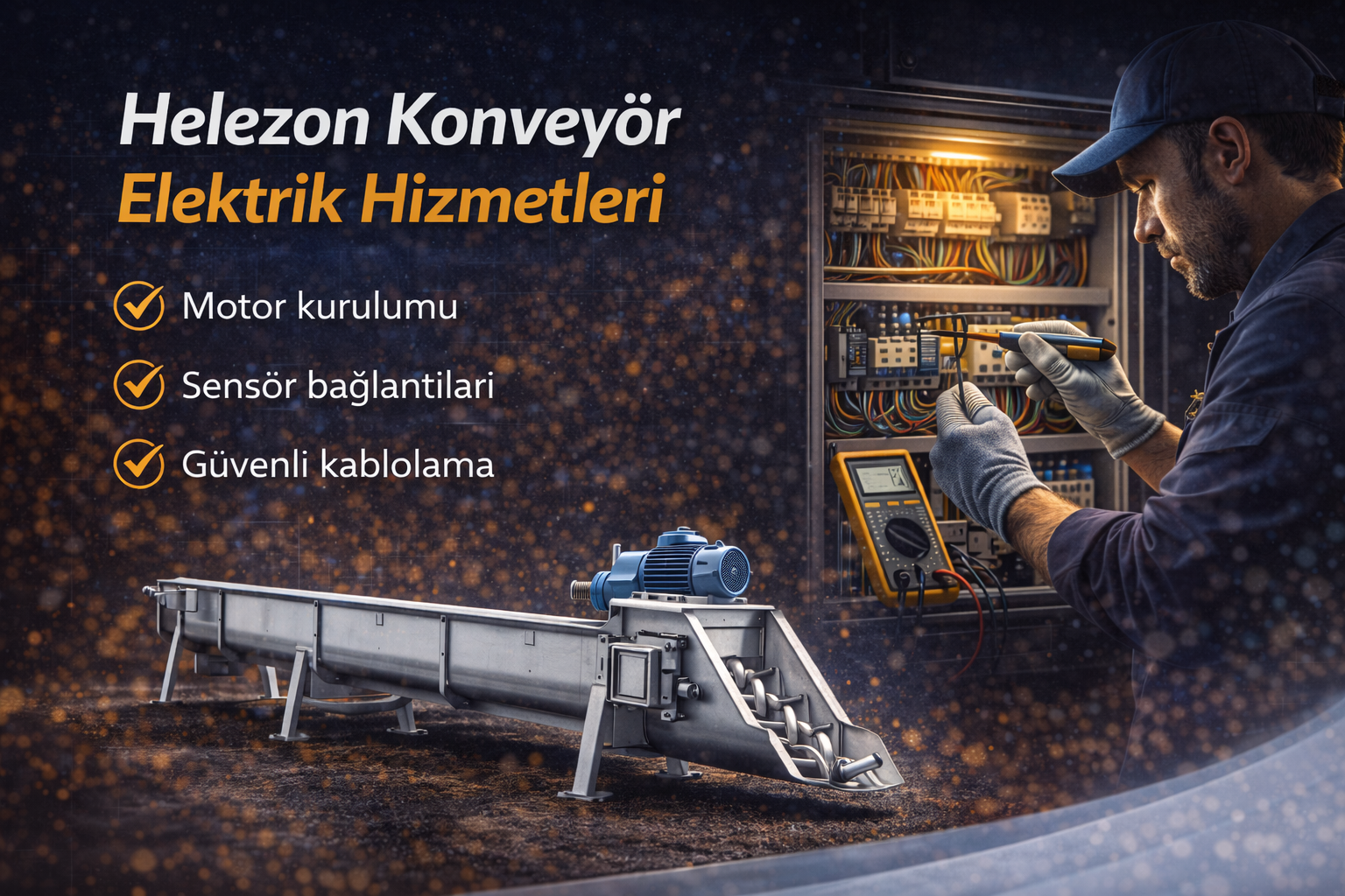Helezon Konveyör Elektrik Hizmetleri