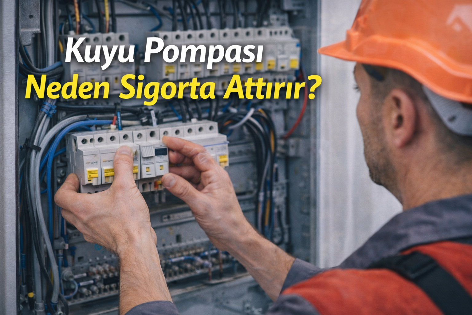 Kuyu Pompası Neden Sigorta Attırır?