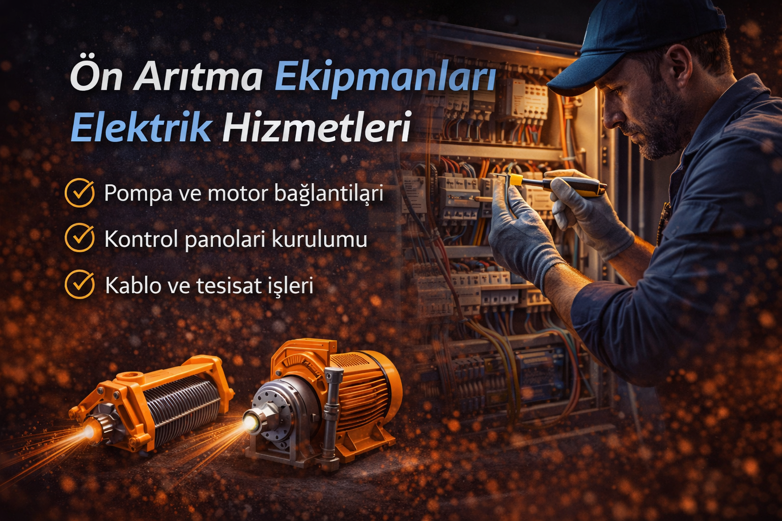 Ön Arıtma Ekipmanları Elektrik Hizmetleri